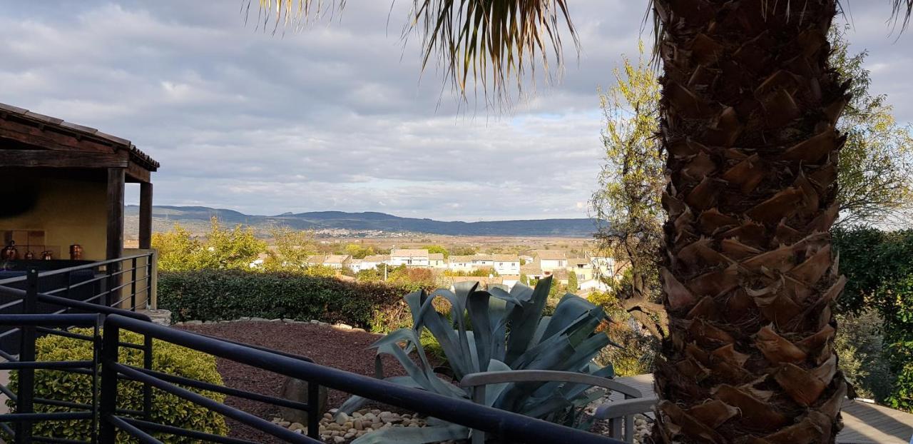 Beautiful Villa With A Stunning View Roujan المظهر الخارجي الصورة